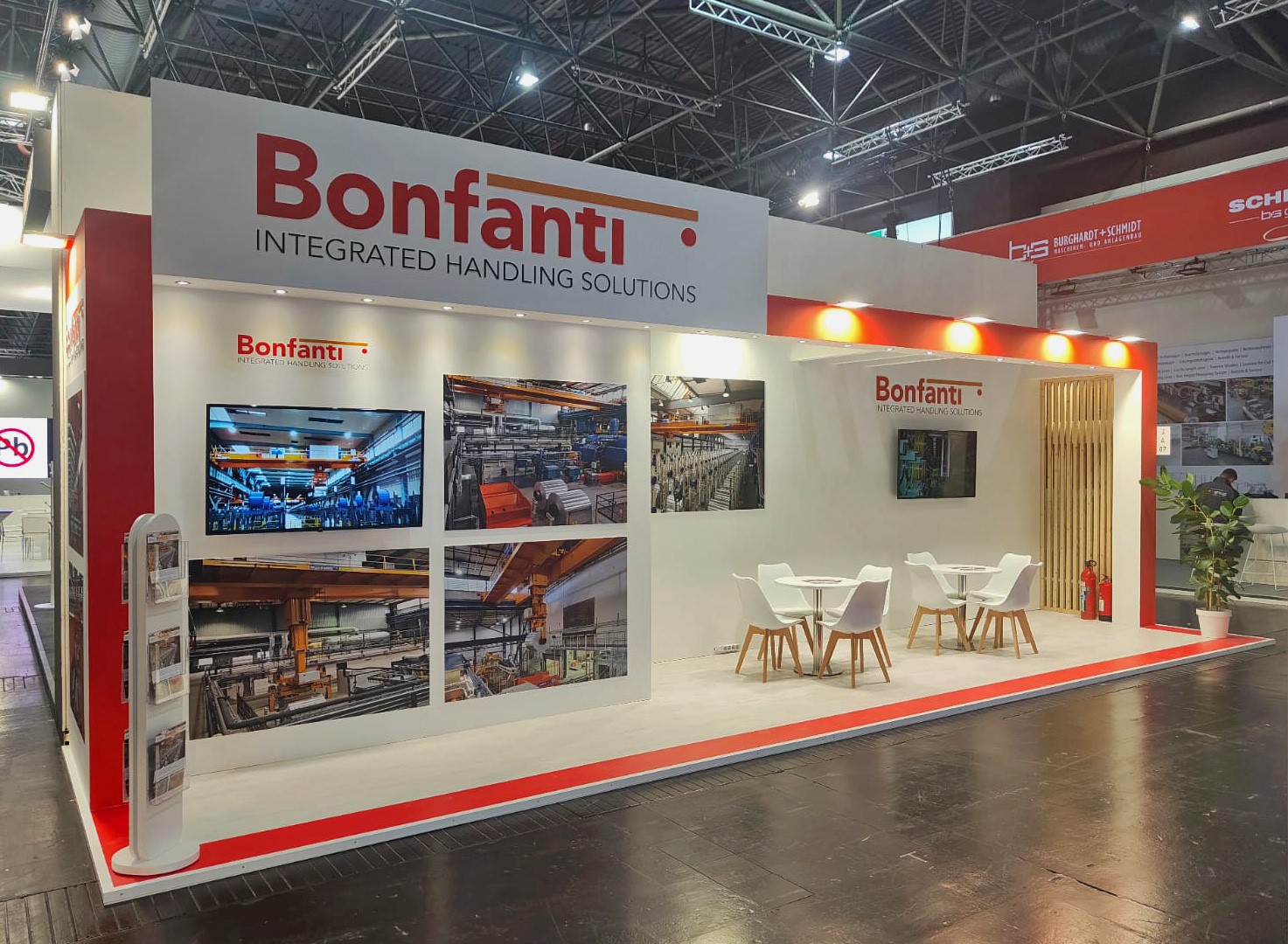 Bonfanti's booth at Aluminium 2024