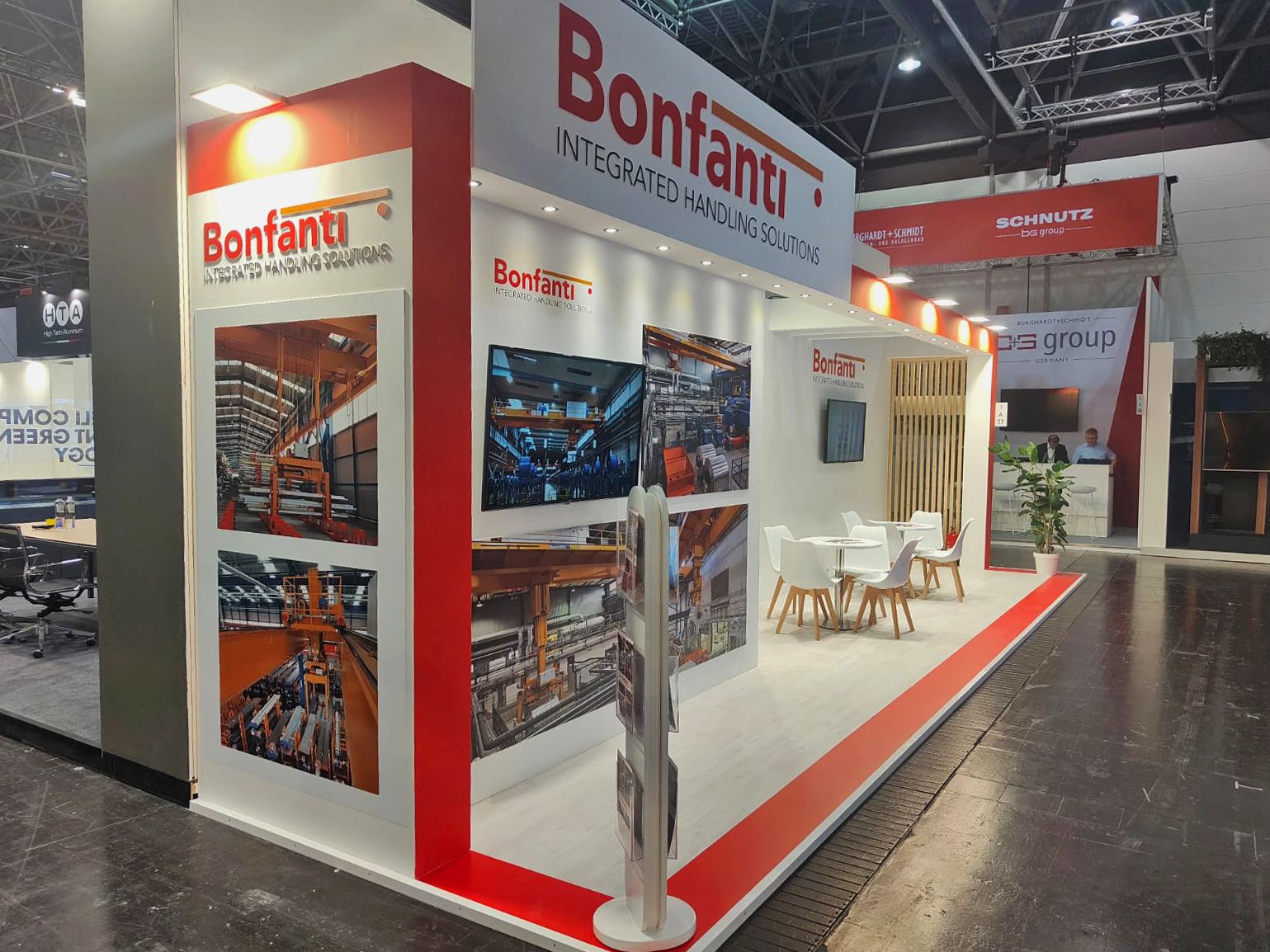 Bonfanti's booth at Aluminium 2024