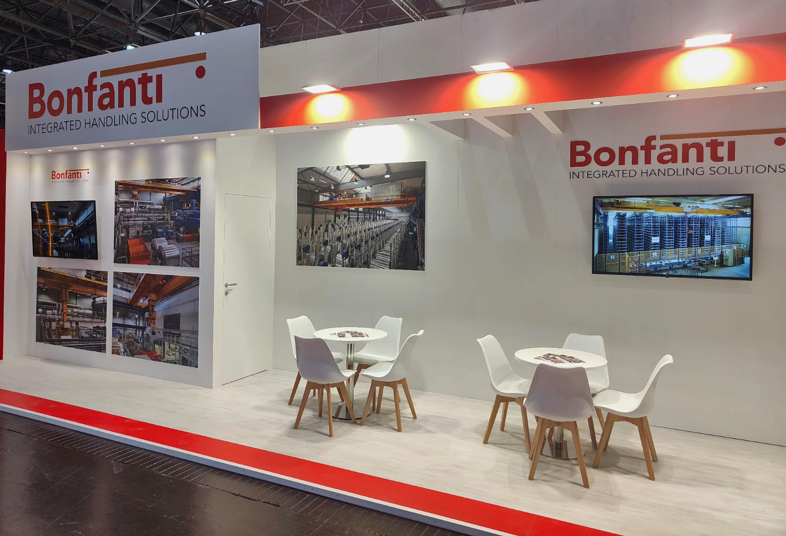 Bonfanti's booth at Aluminium 2024