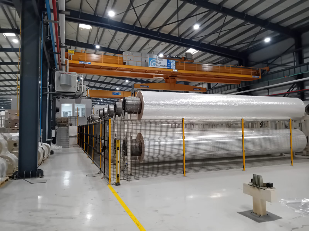 Biaxial Films Packaging First BOPP Line in Algeria: Full Production Achievement